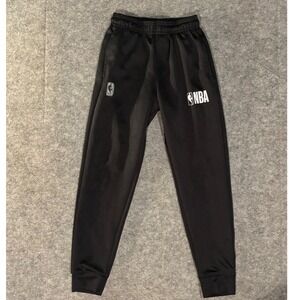 NBA Boys Black Athletic Jogger Sweatpants Size S 8 Basketball Training Pants